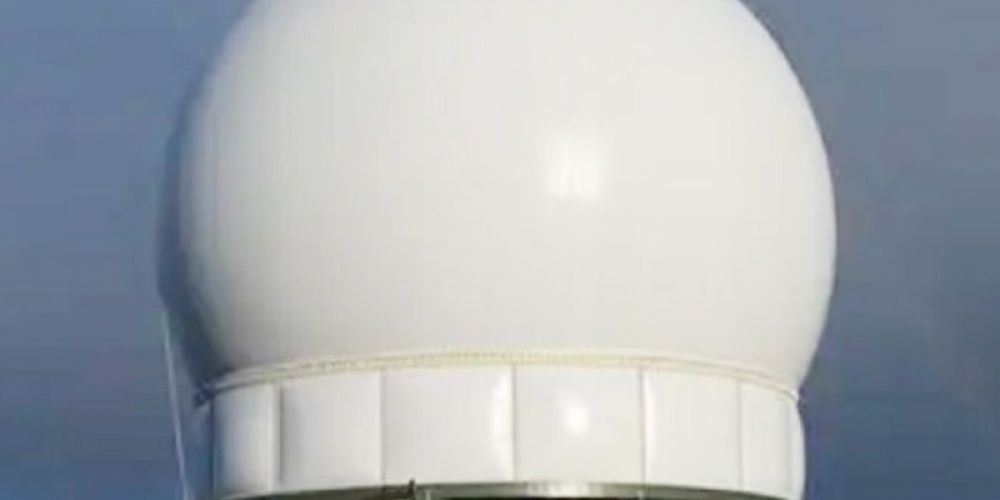 Heat-sealing/welding of inflatable PTFE radomes