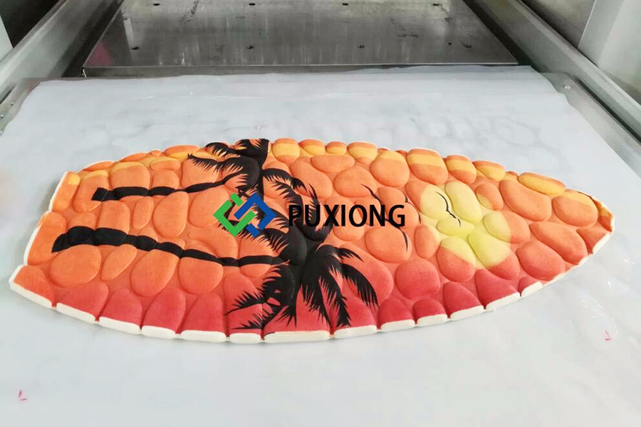 pvc floor mat embossing machine