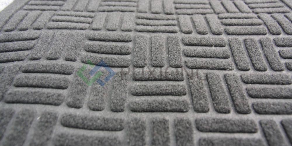 What are the cleaning methods for embossed carpet?